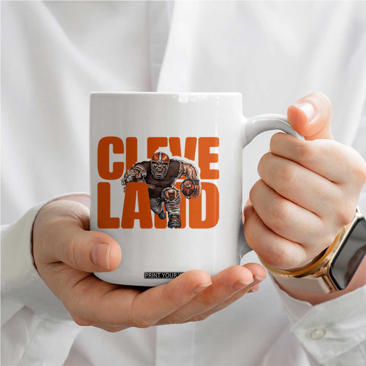 CFBB Midwest Football Player Gift Coffee Mug TS12 Print Your Wear