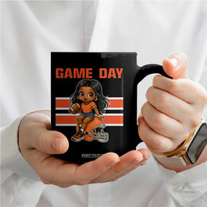 Funny Game Day Cute Girl Coffee Mug Midwest Football Player Gift TS12 Print Your Wear