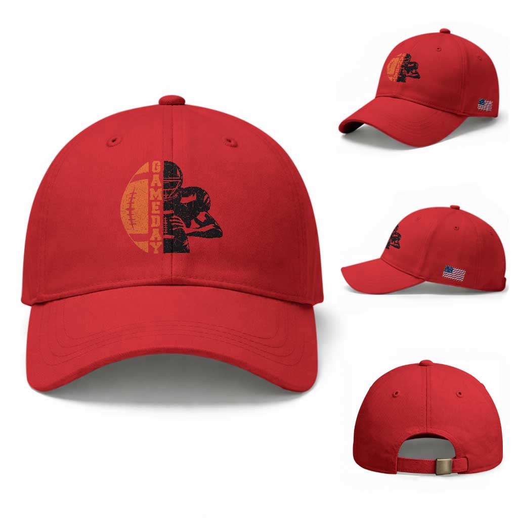 Midwest Football Lover Baseball Cap CFBB Fan Gift TS12 Baseball Cap Universal Fit Red Print Your Wear