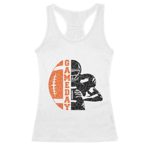 Midwest Football Lover Racerback Tank Top CFBB Fan Gift TS12 White Print Your Wear