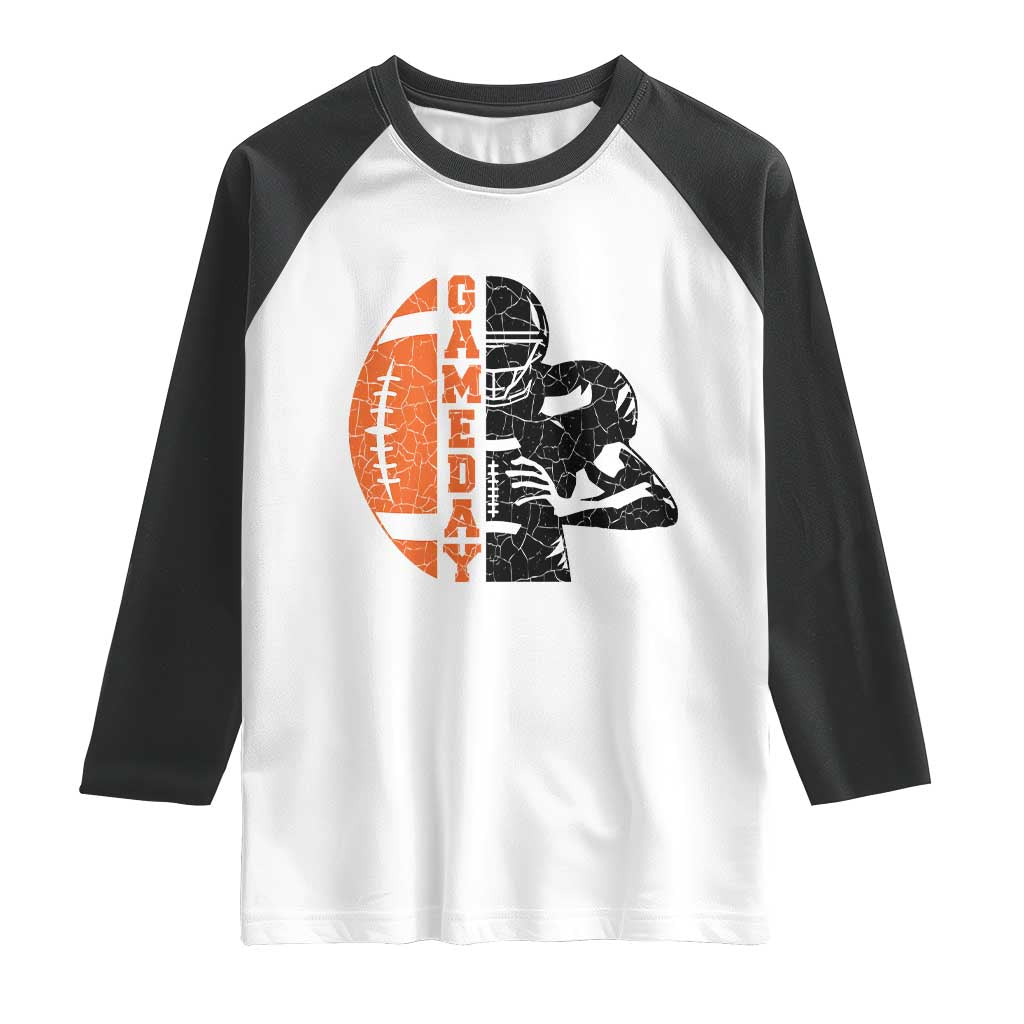 Midwest Football Lover Raglan Shirt CFBB Fan Gift TS12 White Black Print Your Wear