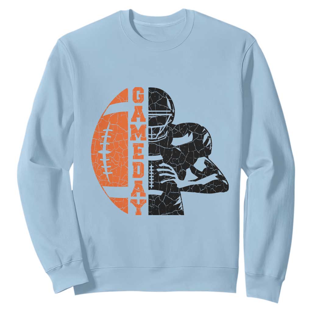Midwest Football Lover Sweatshirt CFBB Fan Gift TS12 Light Blue Print Your Wear