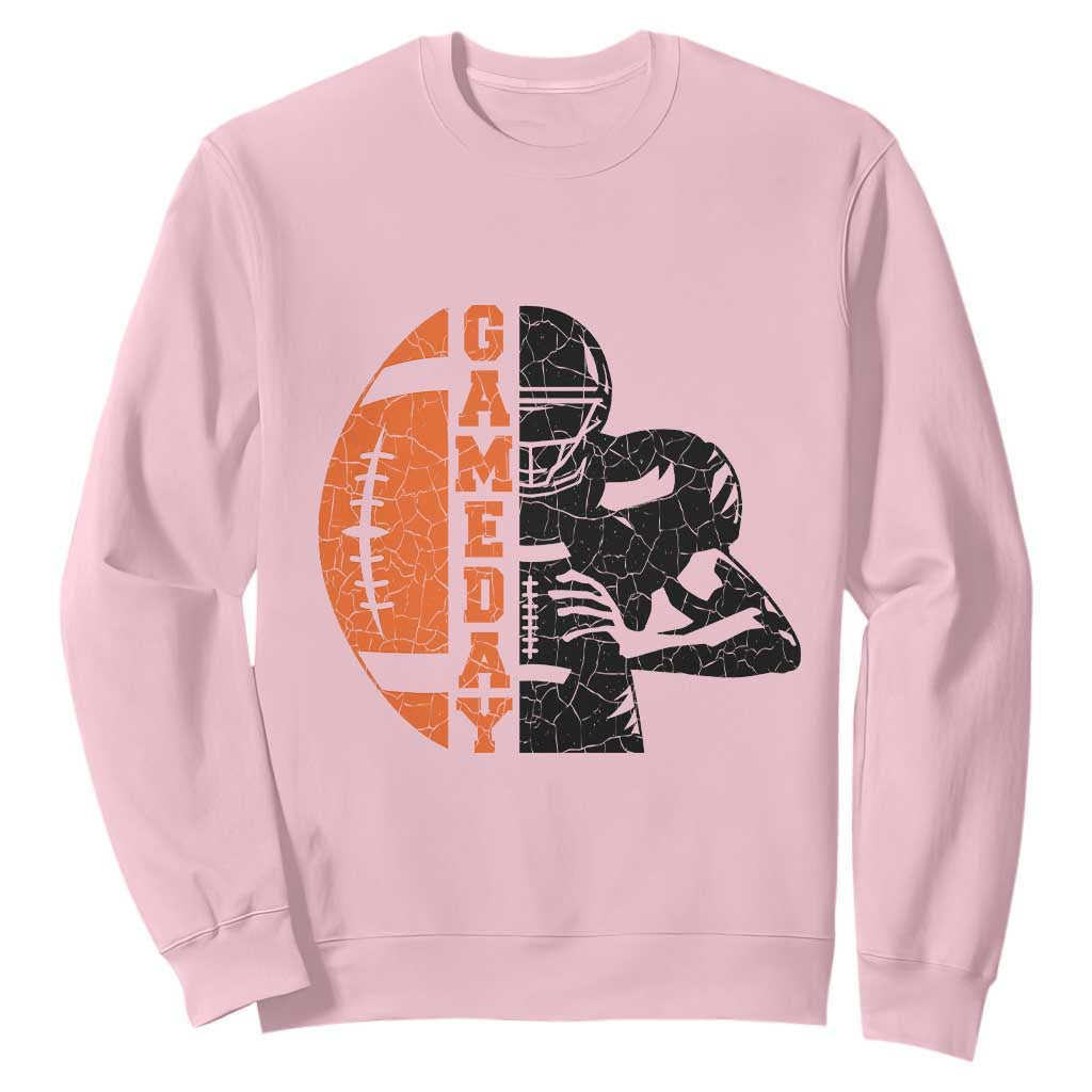Midwest Football Lover Sweatshirt CFBB Fan Gift TS12 Light Pink Print Your Wear