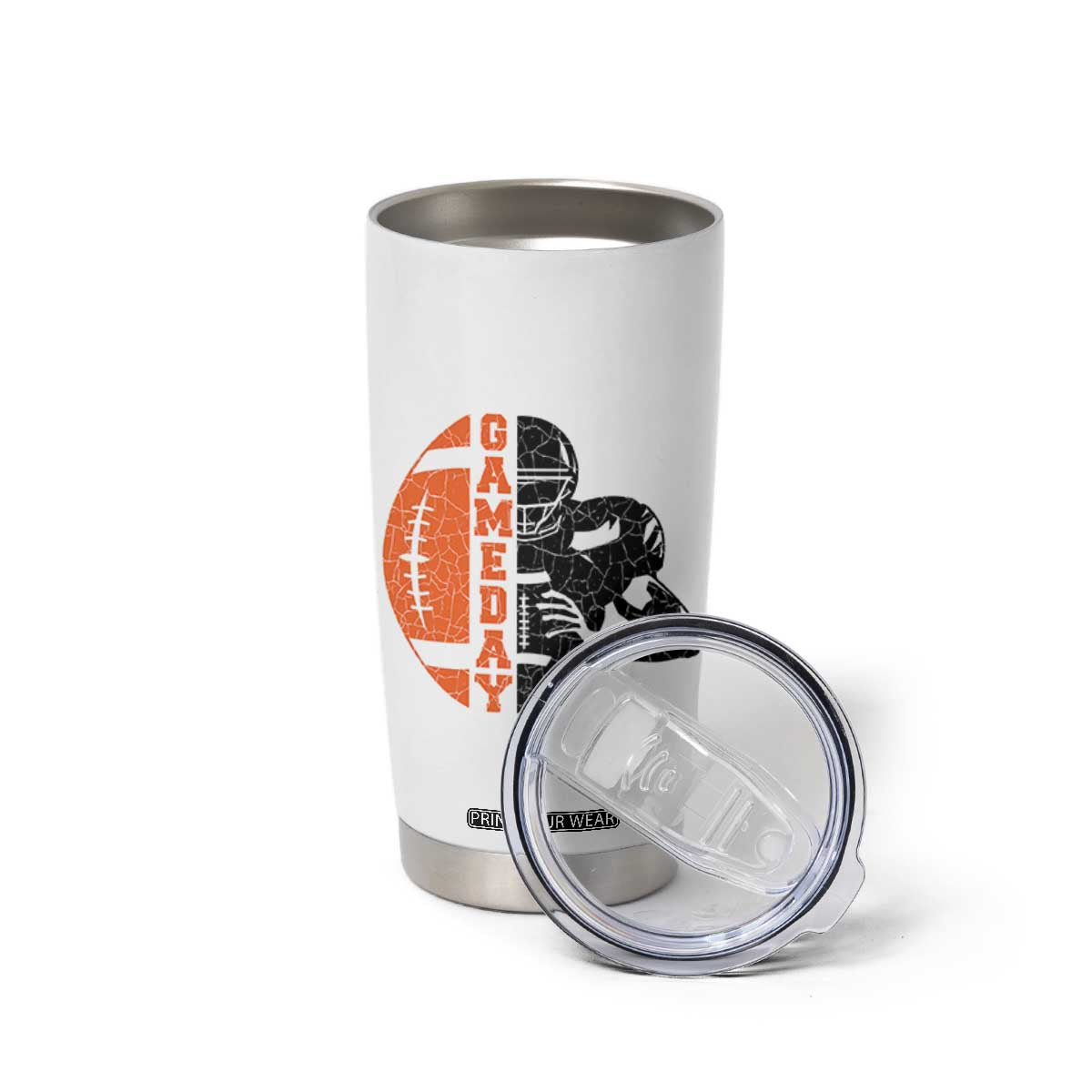 Midwest Football Lover Tumbler Cup CFBB Fan Gift TS12 Print Your Wear