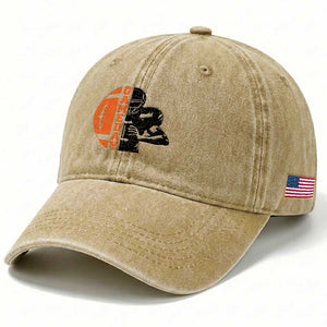Midwest Football Lover Washed Cotton Baseball Cap CFBB Fan Gift TS12 Print Your Wear