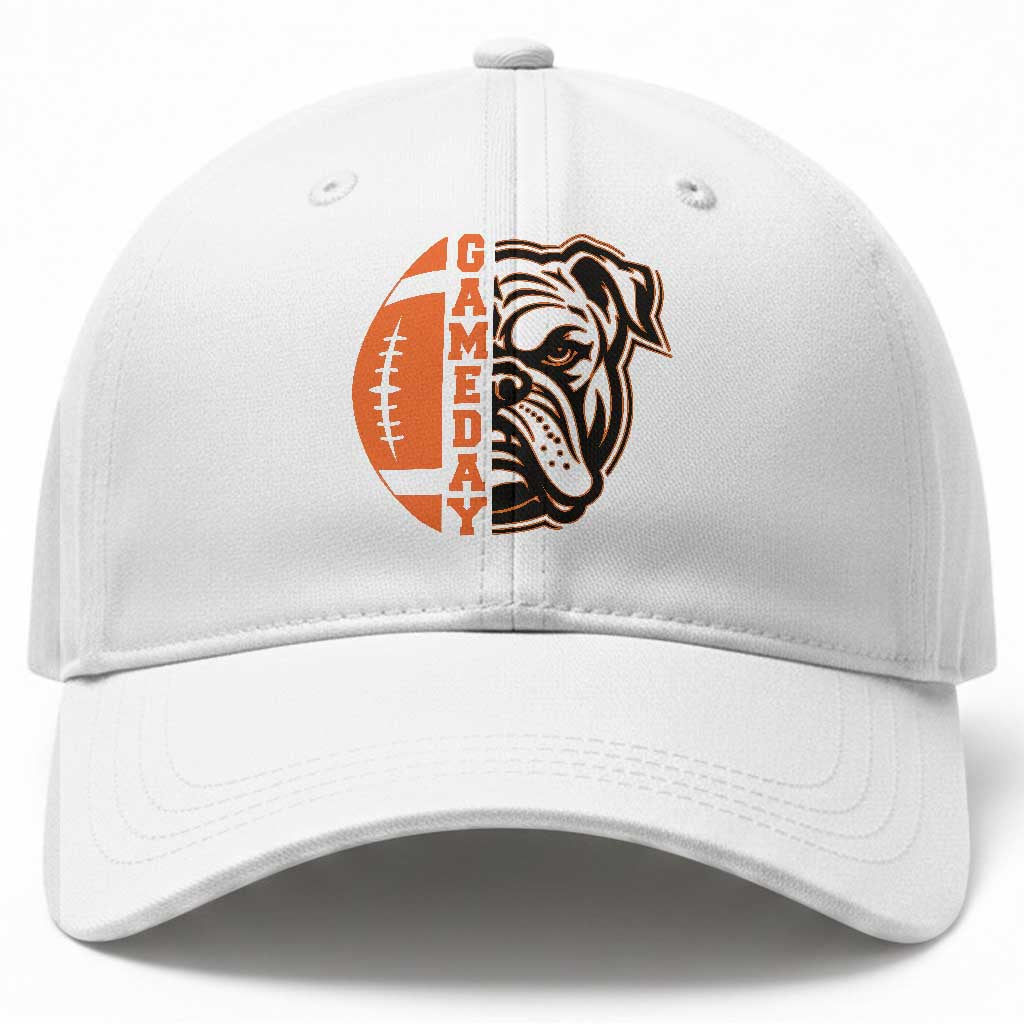Bulldog Football Lover Baseball Cap Game Day Fan Lifestyle TS12 Print Your Wear