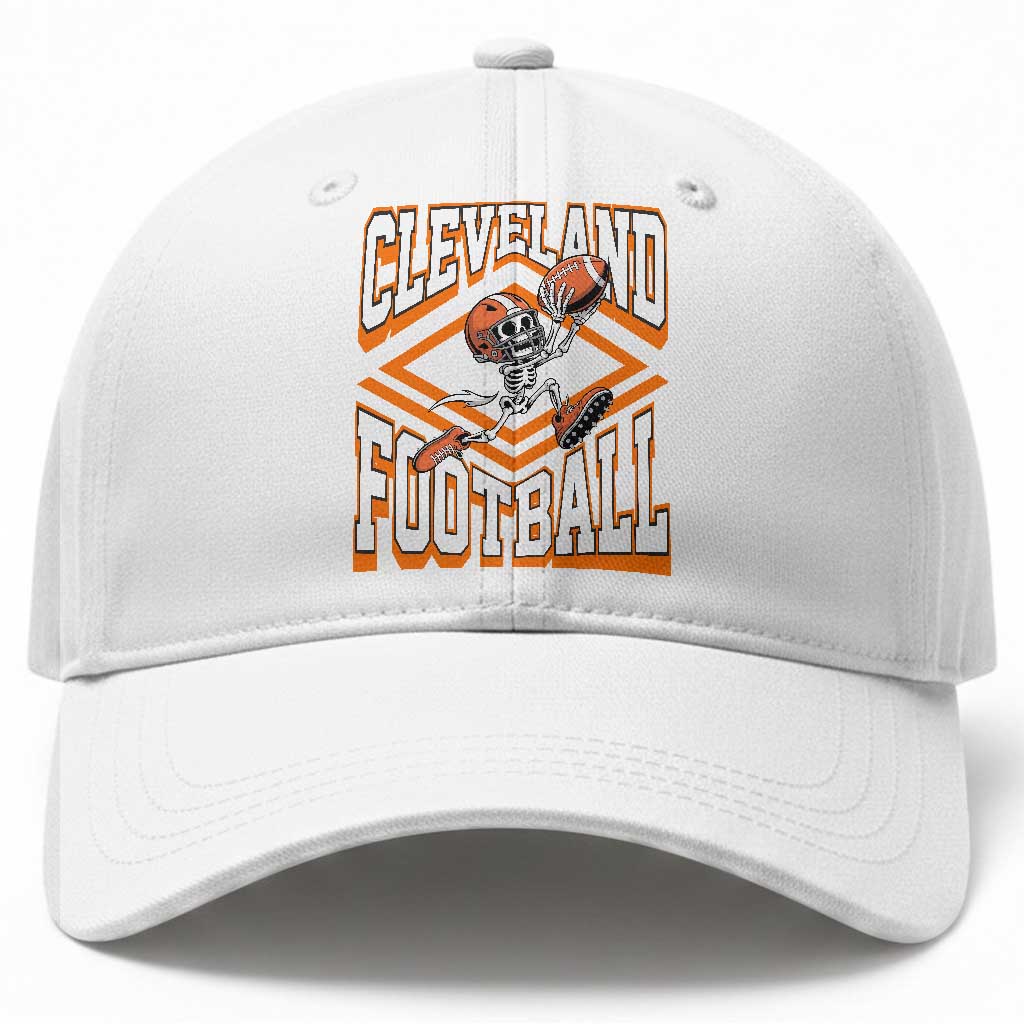 Funny Skeleton Dark Football Baseball Cap CFBB Fan Gift TS12 Print Your Wear
