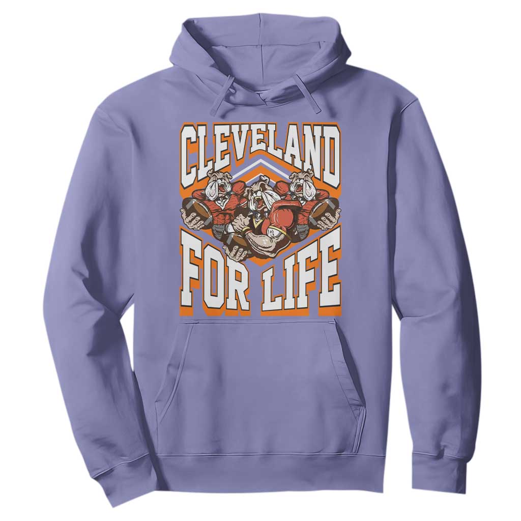 Cleveland For Life Hoodie CFBB Fan Gift TS12 Violet Print Your Wear