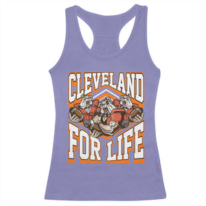 Cleveland For Life Racerback Tank Top CFBB Fan Gift TS12 Violet Print Your Wear
