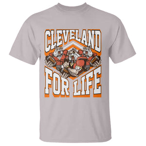 Cleveland For Life T Shirt CFBB Fan Gift TS12 Ice Gray Print Your Wear