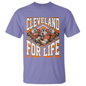 Cleveland For Life T Shirt CFBB Fan Gift TS12 Violet Print Your Wear
