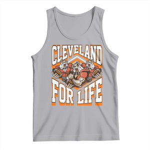 Cleveland For Life Tank Top CFBB Fan Gift TS12 Athletic Heather Print Your Wear