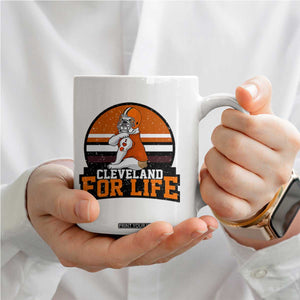 Funny Bulldog Game Day Coffee Mug Cleveland For Life TS12 Print Your Wear