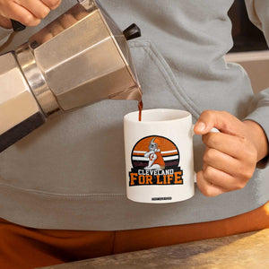 Funny Bulldog Game Day Coffee Mug Cleveland For Life TS12 Print Your Wear