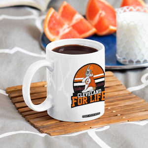 Funny Bulldog Game Day Coffee Mug Cleveland For Life TS12 Print Your Wear
