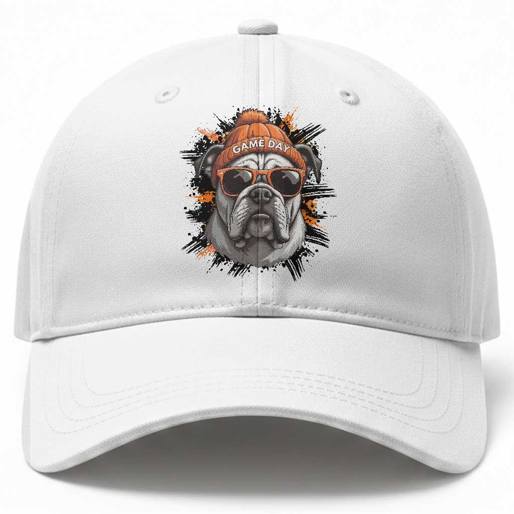 Bulldog Football Spirit Baseball Cap Game Day Dog Lover Gift TS12 Print Your Wear