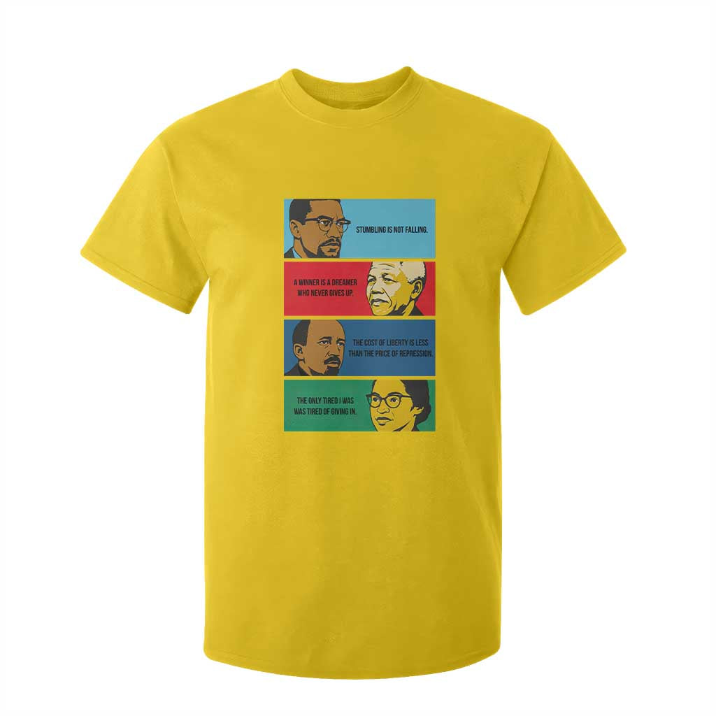 African American Leaders History Quote Gift T Shirt For Kid TS12 Daisy Print Your Wear