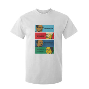 African American Leaders History Quote Gift T Shirt For Kid TS12 White Print Your Wear