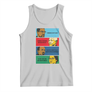 African American Leaders History Quote Gift Tank Top TS12 Ash Print Your Wear