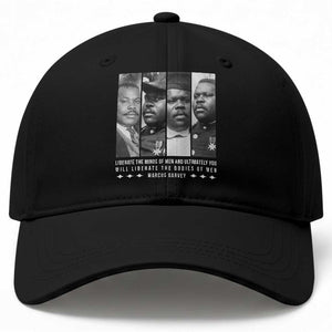 Marcus Garve Quote Baseball Cap Liberate The Minds Of Men TS12 Print Your Wear