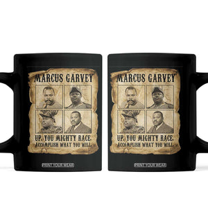 Vintage Marcus Garvey Coffee Mug Up You Mighty Race Quote TS12 Black Print Your Wear