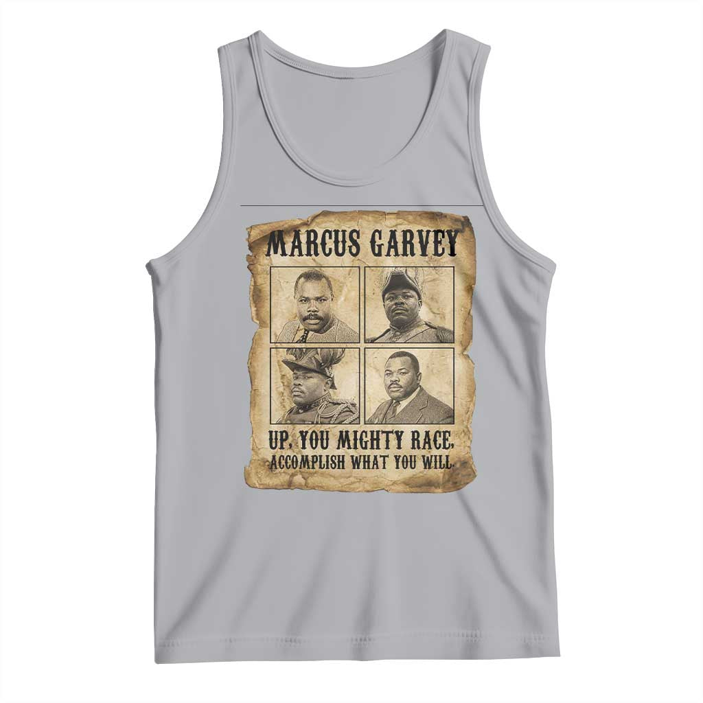Vintage Marcus Garvey Tank Top Up You Mighty Race Quote TS12 Athletic Heather Print Your Wear