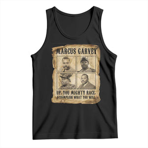 Vintage Marcus Garvey Tank Top Up You Mighty Race Quote TS12 Black Print Your Wear