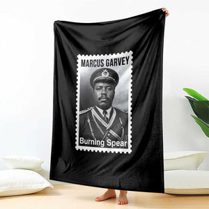 Marcus Garvey Throw Blanket Jamaican National Hero Legacy Gift TS12 Print Your Wear