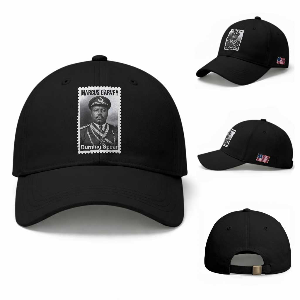 Marcus Garvey Baseball Cap Jamaican National Hero Legacy Gift TS12 Baseball Cap Universal Fit Black Print Your Wear
