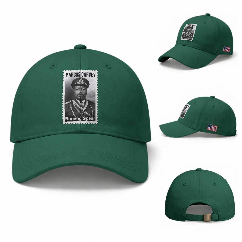 Marcus Garvey Baseball Cap Jamaican National Hero Legacy Gift TS12 Baseball Cap Universal Fit Irish Green Print Your Wear