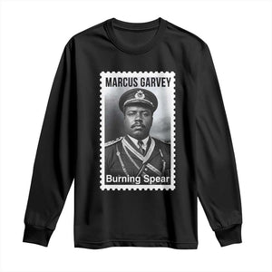 Marcus Garvey Long Sleeve Shirt Jamaican National Hero Legacy Gift TS12 Black Print Your Wear