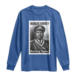 Marcus Garvey Long Sleeve Shirt Jamaican National Hero Legacy Gift TS12 Royal Blue Print Your Wear