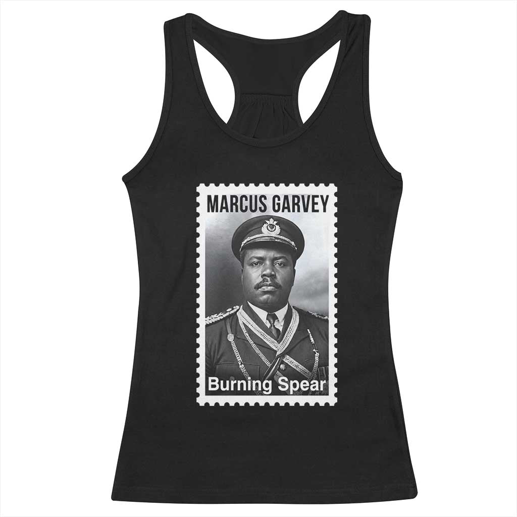 Marcus Garvey Racerback Tank Top Jamaican National Hero Legacy Gift TS12 Black Print Your Wear