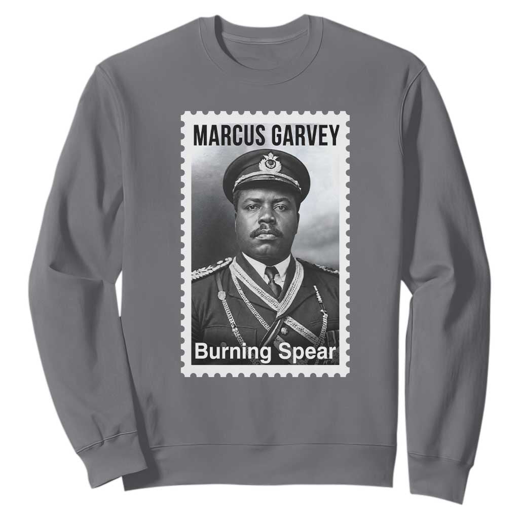 Marcus Garvey Sweatshirt Jamaican National Hero Legacy Gift TS12 Charcoal Print Your Wear