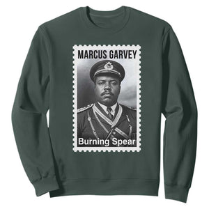 Marcus Garvey Sweatshirt Jamaican National Hero Legacy Gift TS12 Dark Forest Green Print Your Wear