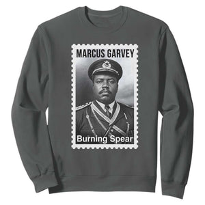 Marcus Garvey Sweatshirt Jamaican National Hero Legacy Gift TS12 Dark Heather Print Your Wear