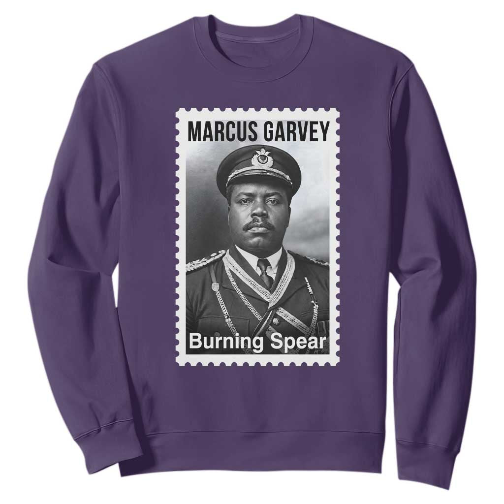 Marcus Garvey Sweatshirt Jamaican National Hero Legacy Gift TS12 Purple Print Your Wear
