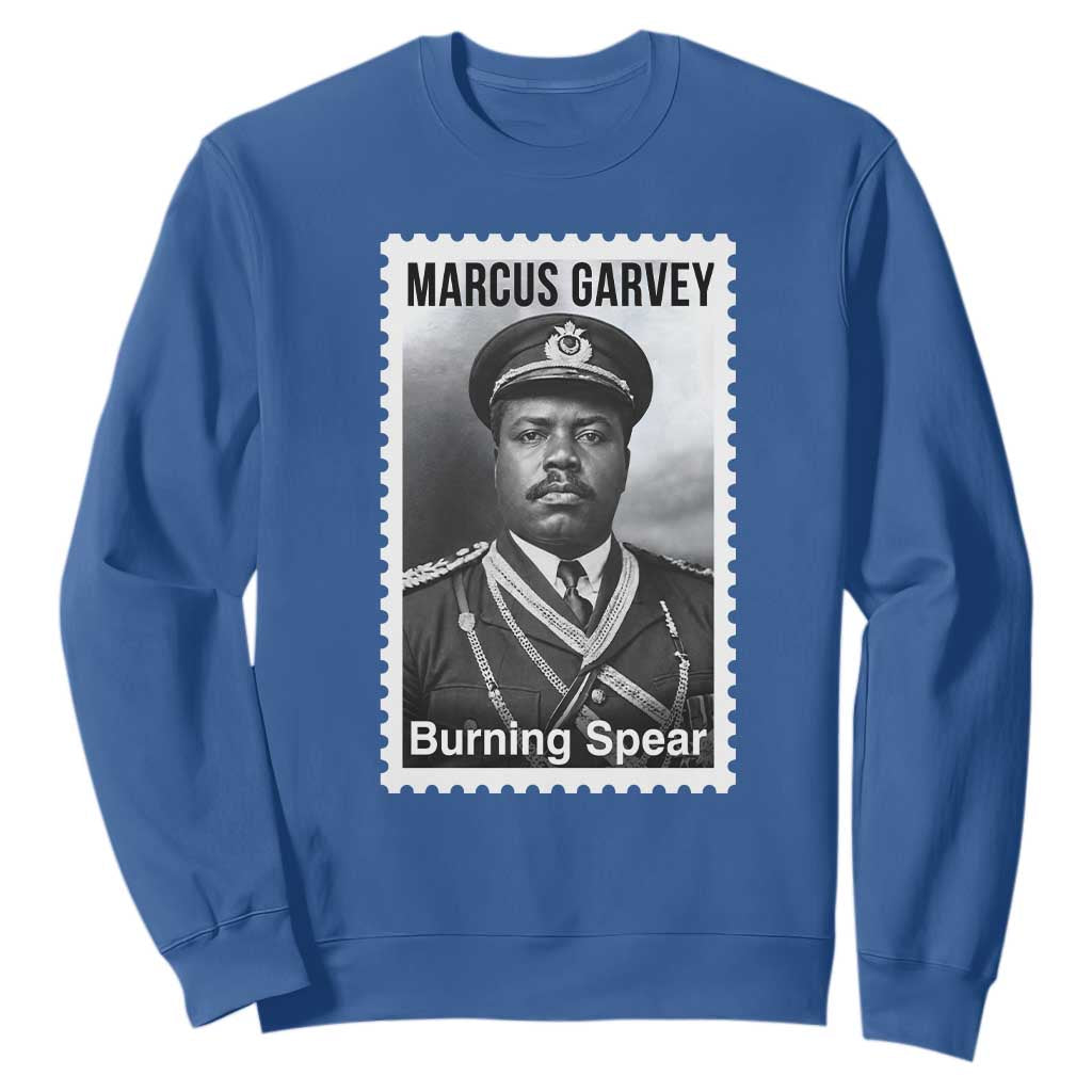 Marcus Garvey Sweatshirt Jamaican National Hero Legacy Gift TS12 Royal Blue Print Your Wear