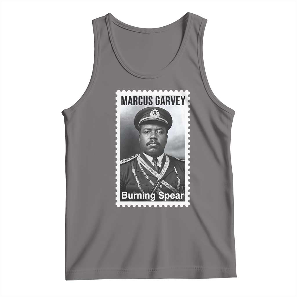 Marcus Garvey Tank Top Jamaican National Hero Legacy Gift TS12 Deep Heather Print Your Wear