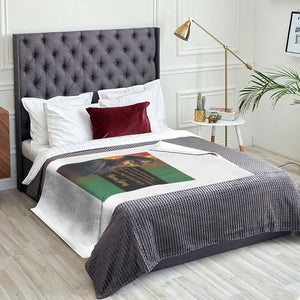 Marcus Garvey Pan African Flag Throw Blanket A People Without Knowledge Of Their Past Quote TS12 Print Your Wear