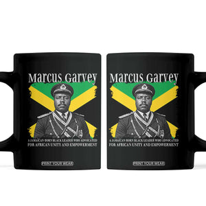 Marcus Garvey Jamaican National Hero Coffee Mug Pan Africanism History Gift TS12 Black Print Your Wear