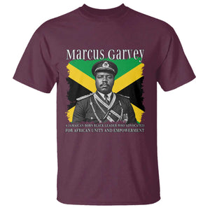 Marcus Garvey Jamaican National Hero T Shirt Pan Africanism History Gift TS12 Maroon Print Your Wear