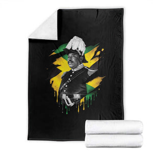 Marcus Garvey Jamaican National Hero Throw Blanket African American Heritage TS12 Black Print Your Wear