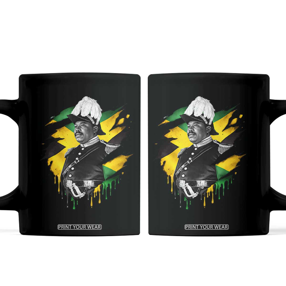 Marcus Garvey Jamaican National Hero Coffee Mug African American Heritage TS12 Black Print Your Wear