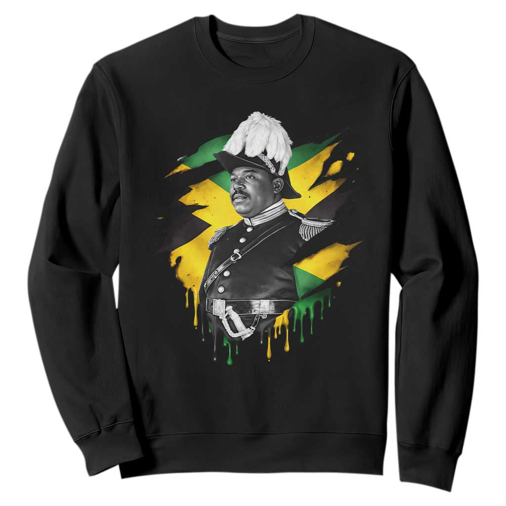 Marcus Garvey Jamaican National Hero Sweatshirt African American Heritage TS12 Black Print Your Wear