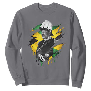 Marcus Garvey Jamaican National Hero Sweatshirt African American Heritage TS12 Charcoal Print Your Wear