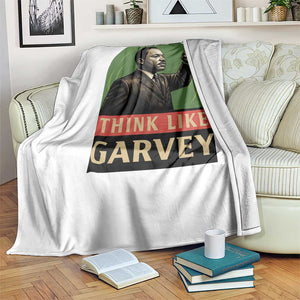 Think Like Garvey Throw Blanket Civil Rights Leader Gift TS12 Print Your Wear