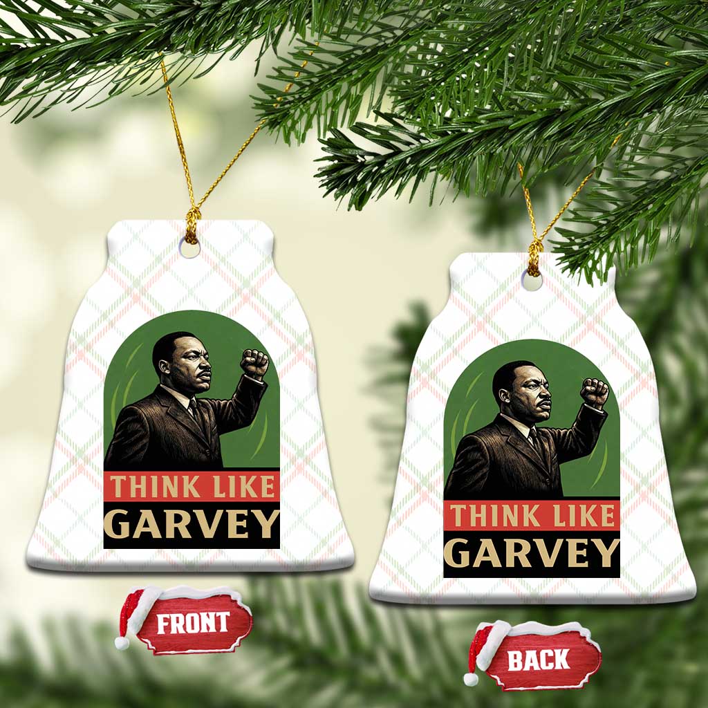 Think Like Garvey Ceramic Ornament Civil Rights Leader Gift TS12 Print Your Wear