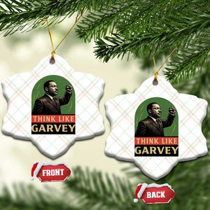 Think Like Garvey Ceramic Ornament Civil Rights Leader Gift TS12 Print Your Wear