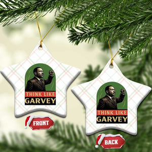 Think Like Garvey Ceramic Ornament Civil Rights Leader Gift TS12 Print Your Wear